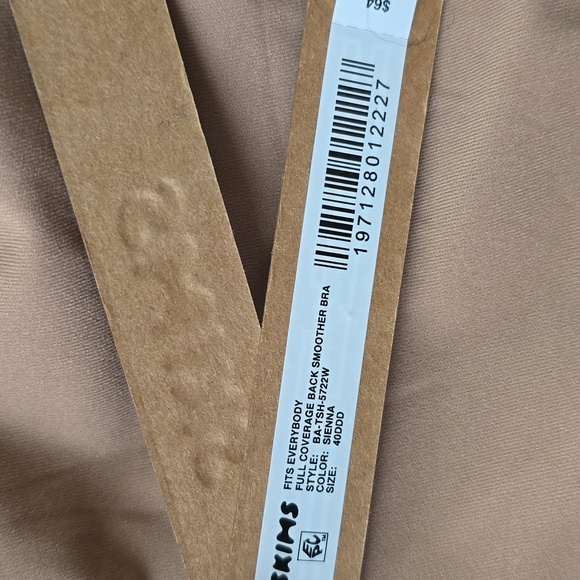 SKIMS Fits Everybody Back Smoother Full Coverage Bra Size:40DDD (40F) Sienna - Picture 5 of 8